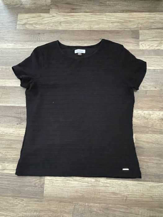 Czarna bluzka Calvin Klein