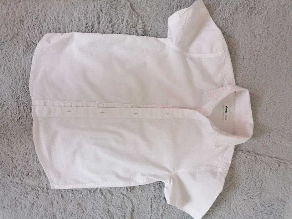 Biała elegancka koszula 122cm