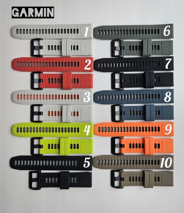 Ремешк  силиконовый  для часов Garmin  Fenix QuickFit 22 ,26 мм