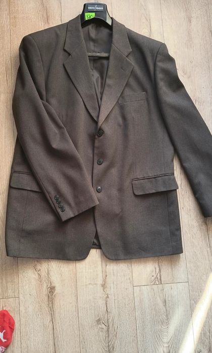 Ciemnozielony garnitur