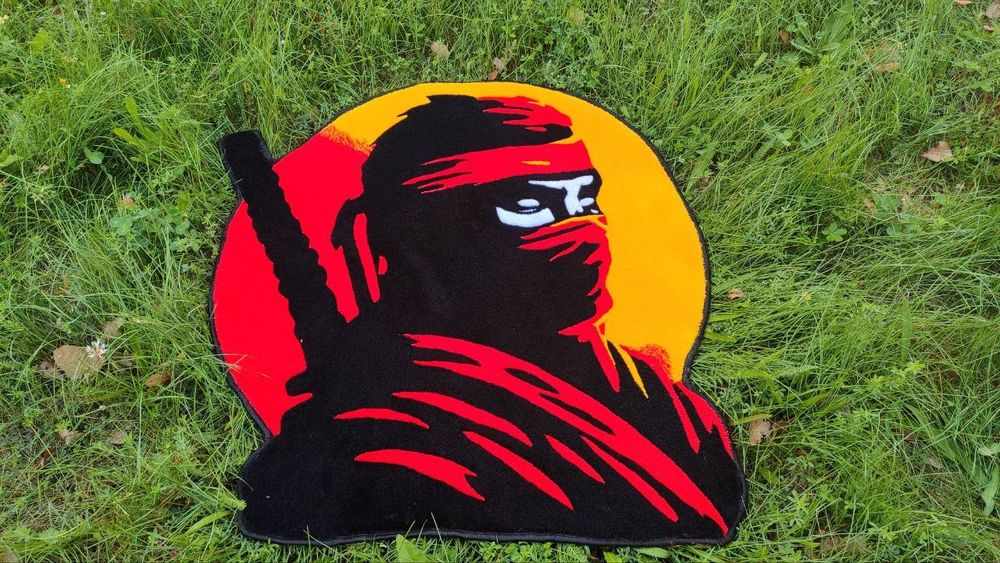 Ковер самурай ручная работа