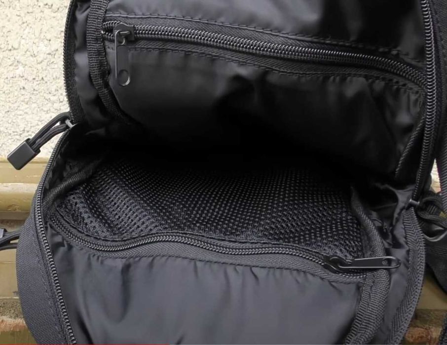 Тактическая сумка через плечо M-TAC ASSISTANT BAG RANGER наплечная армейская Черный