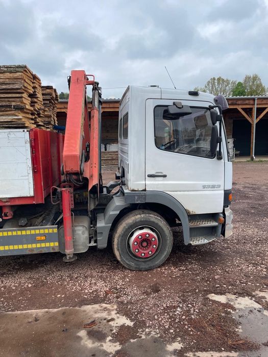 Mercedes Atego wywrotka + hds