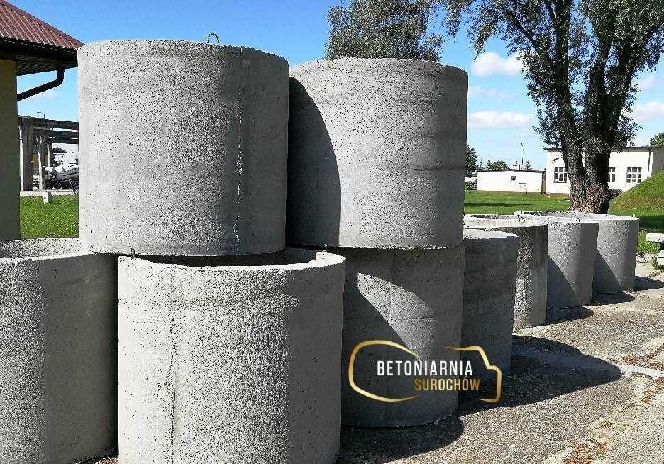 Kręgi betonowe Fi 80-150, pokrywy, dekle betonowe zbrojone SUPER CENA!
