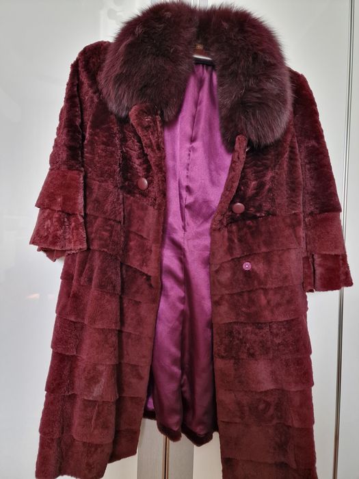 Шуба с натурального меха