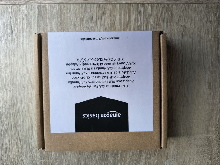 Amazon Basics Adapter żeński XLR na żeński XLR