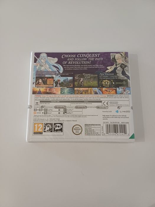 Nowa! Fire Emblem Fates Conquest Nintendo 3DS oryginalna angielska