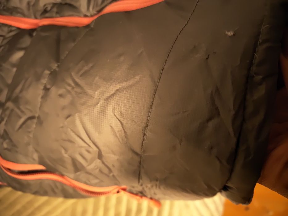 Kurtka puchowa damska ocieplana odblaskową bergans