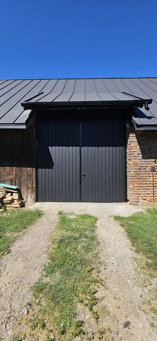 Bramy garażowe drzwi garażowe stalowe wrota wierzeje do stodoły obory