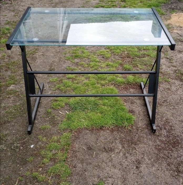 Biurko szklane / stolik szklany