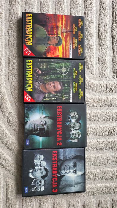 Ekstradycja pełna kolekcja, 3 sezony, wszystkie odcinki.8 DVD, najtaniej w PL