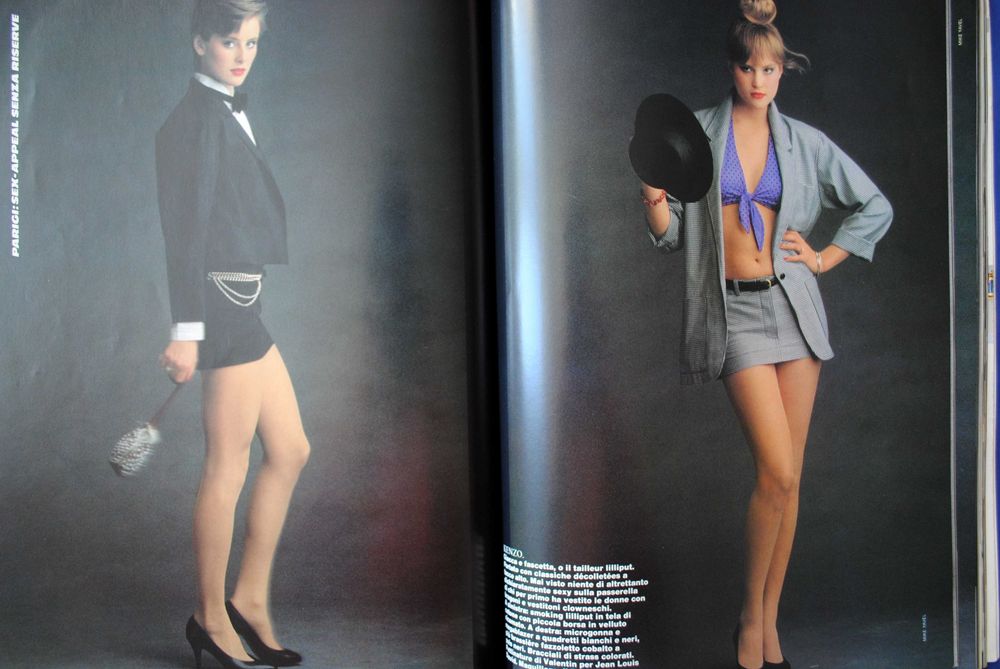 Vogue Italia magazyn mody z 1983