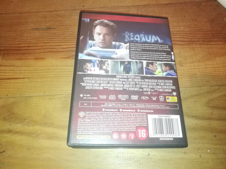 DOCTOR SLEEP	DVD (legendado em Inglês)