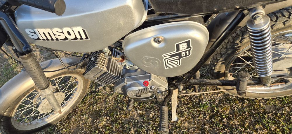 Simson S51 Motorower 1986r zarejestrowany Koziel • OLX.pl