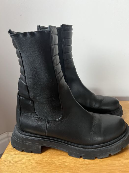 Botki skórzane Kazar