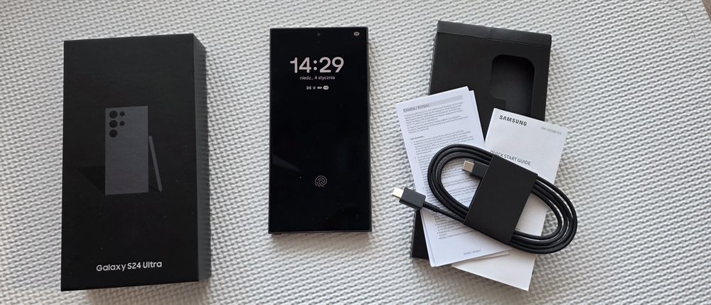 Samsung Galaxy S24 ultra Titanium Black 512gb z Samsung.pl  Jak Nowy