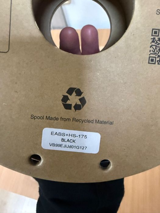 Filamentos preto ABS para impressora 3D