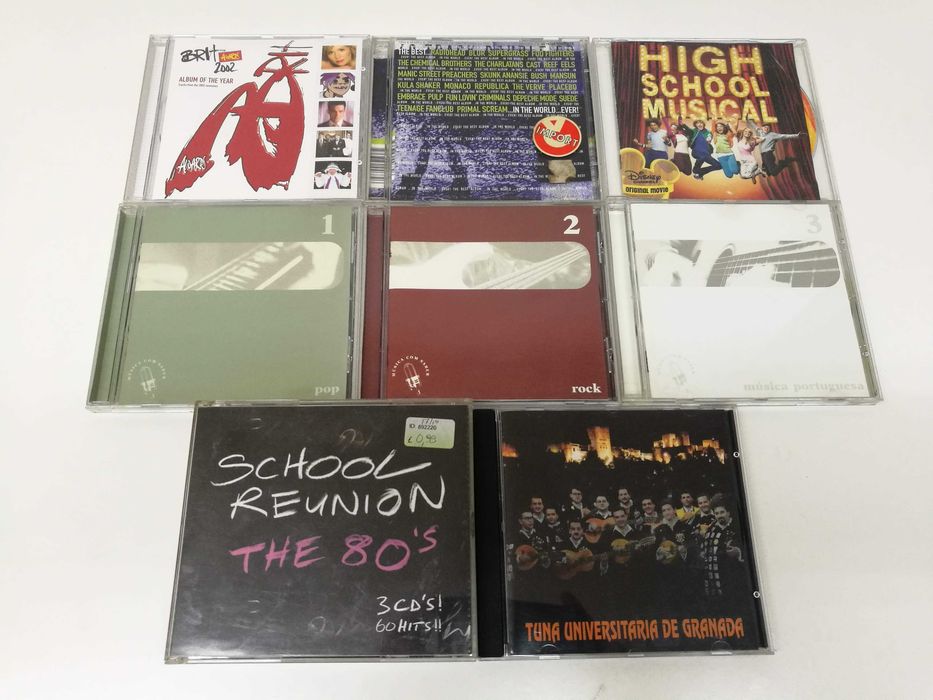 CDs - coletâneas e bandas sonoras (vários artistas)