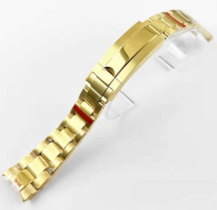 Bransoleta Do Zegarka OYSTER Złota Styl 20mm 21mm WIELE KOLORÓW do Seiko Citizen Rolex Stal Nierdzewna