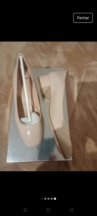 Sapatos mulher n.35 pele