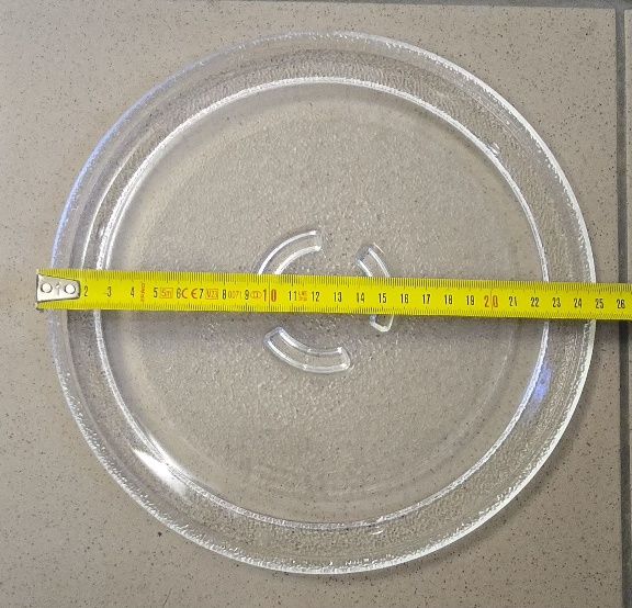 Talerz mikrofali z podstawką 25cm