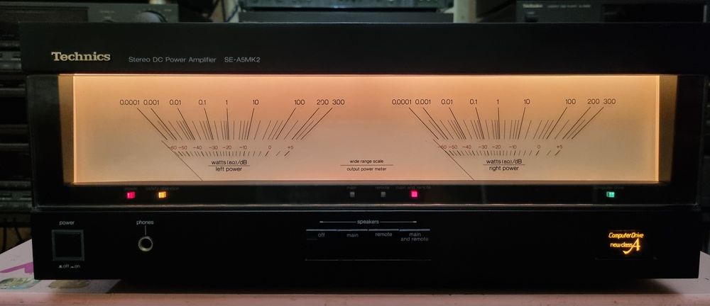 TECHNICS A5mk2,A6mk2 BLACK ( Звук!)