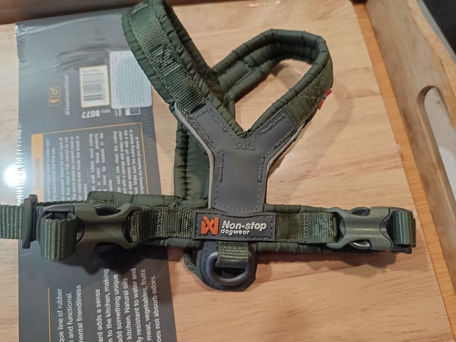 Шлей для собак Line harness 5.0 Non-stop dogwear Зелений 1 розмір 1