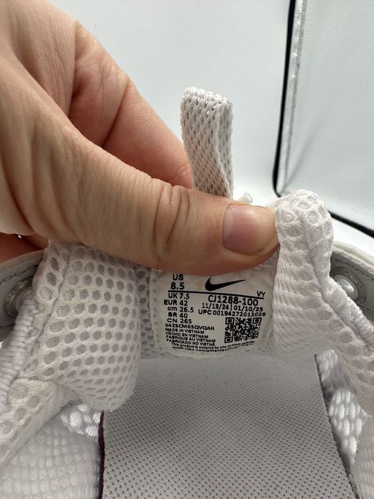 Sneakersy niskie białe unisex Nike Spiridion 42