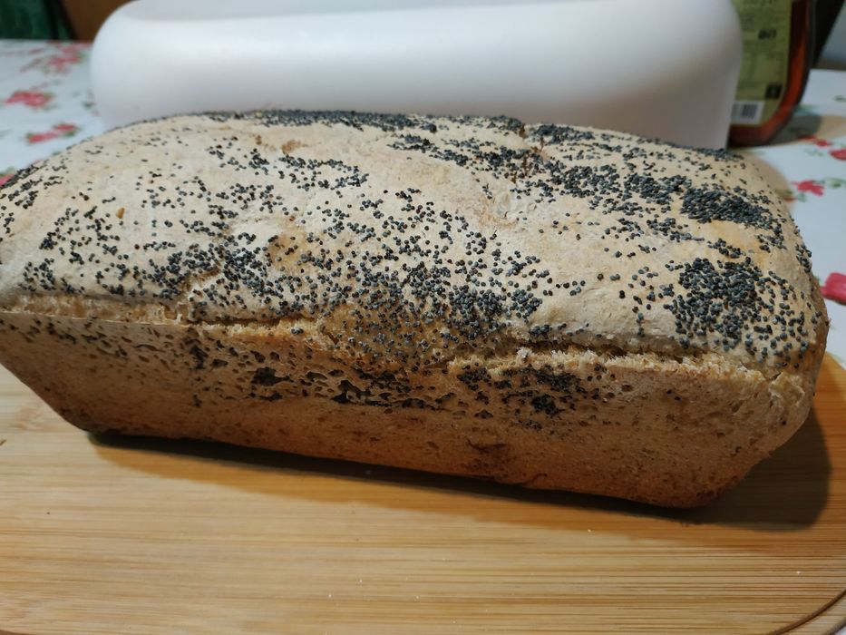Chleb orkiszowy na żytnim zakwasie z ekologicznej mąki