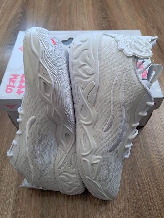 Nowe Puma MB.04 Lo Ice White r.45 basket do kosza nba lamelo trening