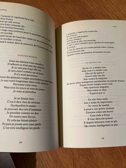 PALAVRAS     Paroles      Jacques Prévert