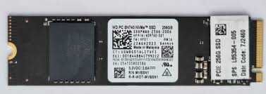 SSD Western Digital SN 740 256 GB TLC M2 Nvme pci-e 4.0