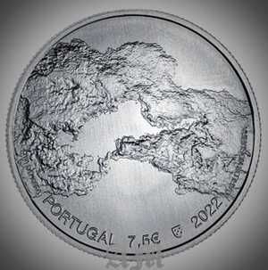 PORTUGAL - Moeda 7.50€ PRATA José Saramago 100 Anos - proof