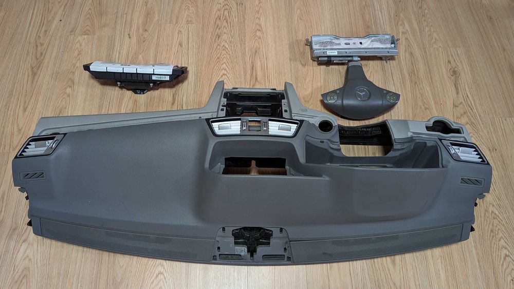 Conjunto Kit Airbags Mercedes Classe E W207 Restyled Tablier Original