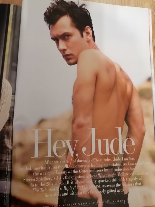 Vanity Fair - Jude Law - UK - December 2000 - magazyn anglojęzyczny