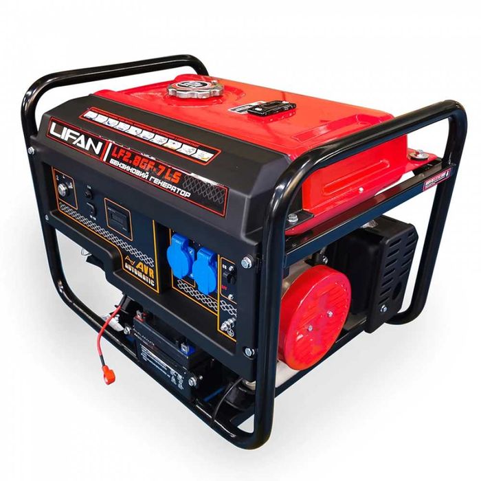 газ-бензин генератор  LIFAN LF2.8GF-7
