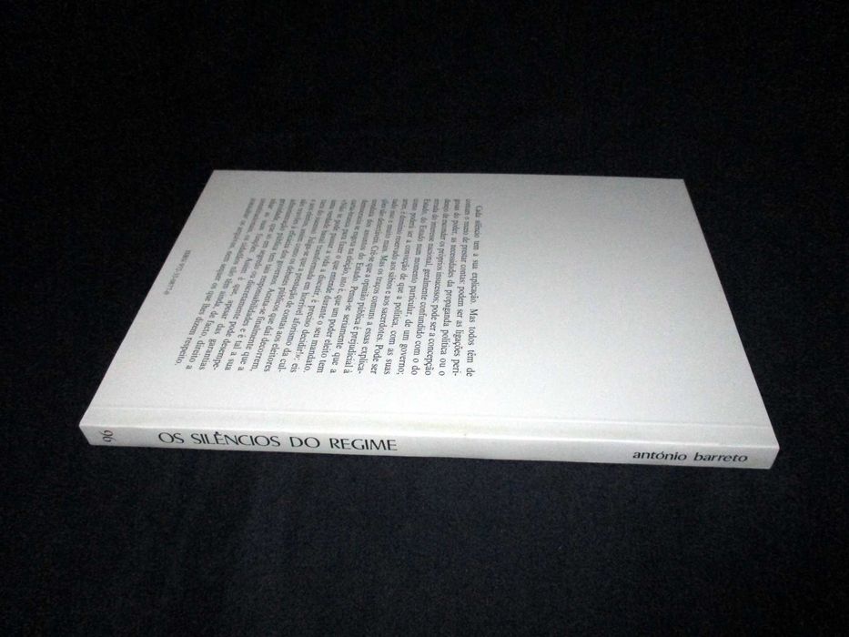 Livro Os Silêncios do Regime António Barreto Editorial Estampa