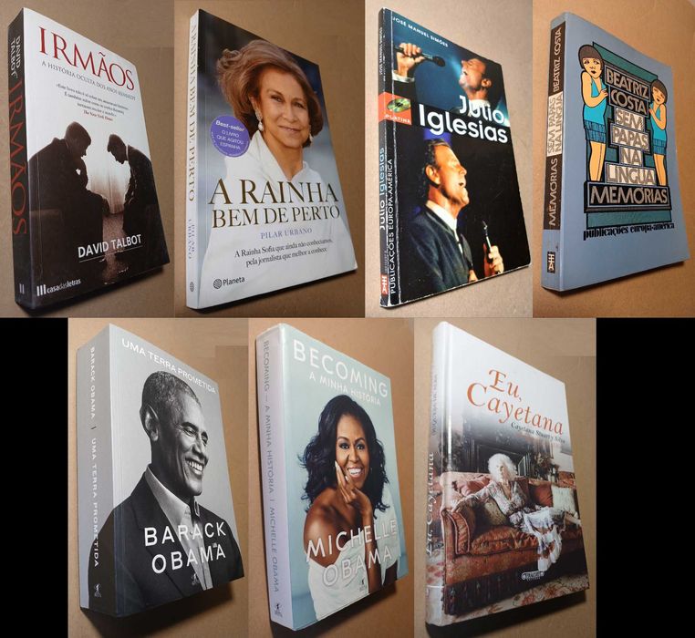 Biografias & Livros de Memórias — 7 volumes
