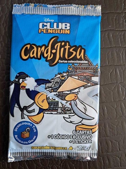 Topps Club Penguin Card-Jitsu Series 3 2009 Box x2 (Wersja hiszpańska)