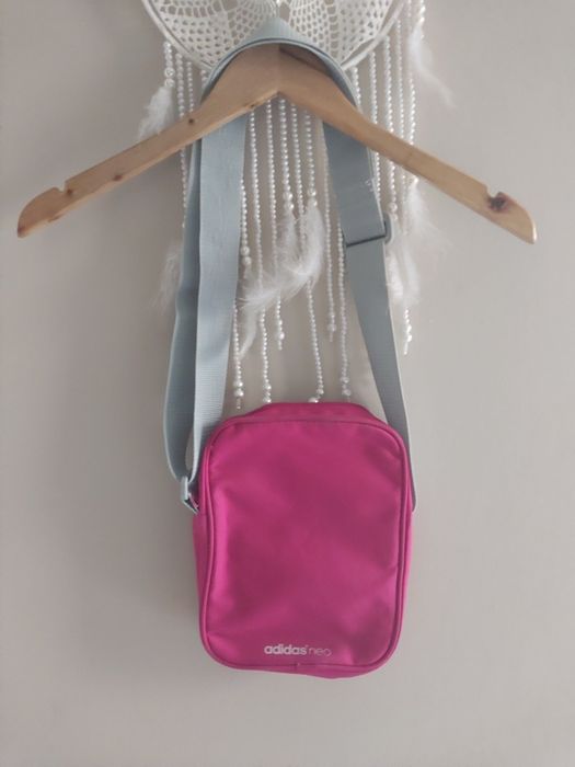 Adidas torebka różowa torba na ramię
