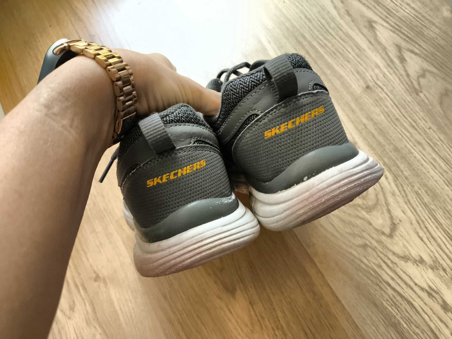 Szare buty Sketchers, rozmiar 42