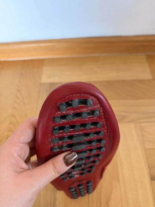 Damskie, czerwone buty