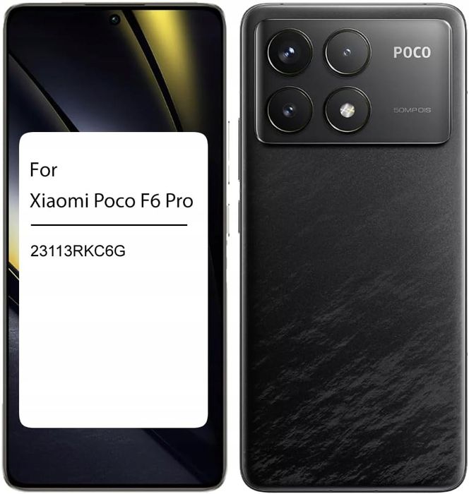 LCD digitizer wyświetlacz ramka do Xiaomi Poco F6 Pro