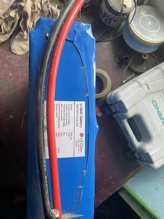 Аккумулятор Li-NMC збірка 7S 3P 25.9V 189Ah 4.9кВт