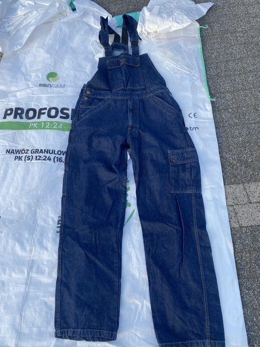 Spodnie robocze  dżinsy ogrodniczki okazja !!!