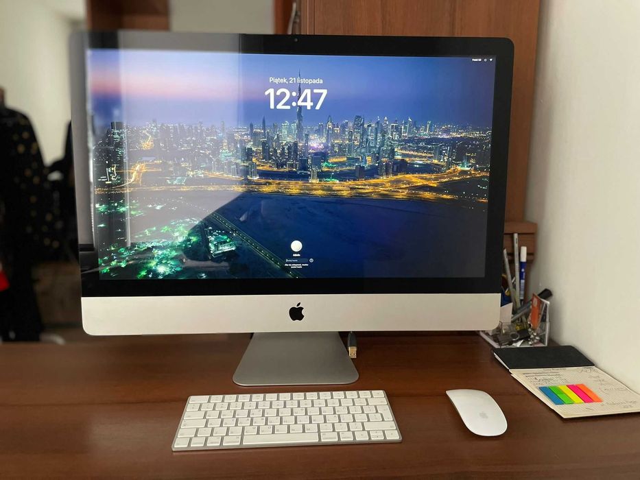 iMac 27 – Stan Bardzo Dobry 5+ | SSD256 + HDD 1000T