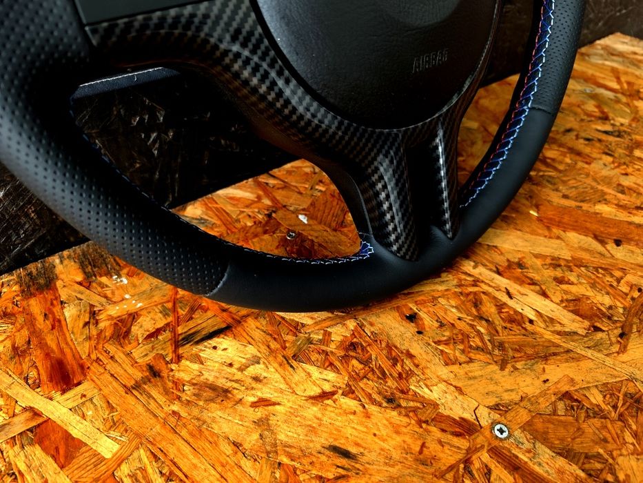 Volante multifunções bmw pack sport personalizado completamente novo