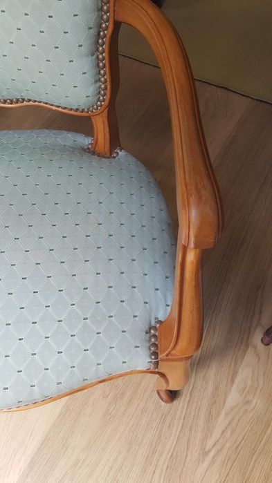 Cadeirão Bergère Francês exelente estado escritório ou sala