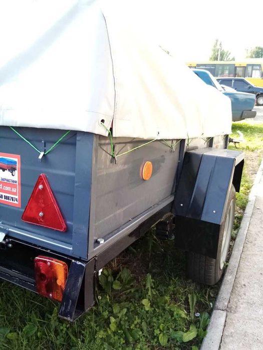 Причіп легковий новий 2.00 м х 1.20м посилений прицеп легковой