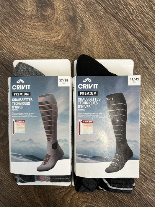 Crivit трекінгові теплі лижні шкарпетки крівіт зимові нові оригінальні